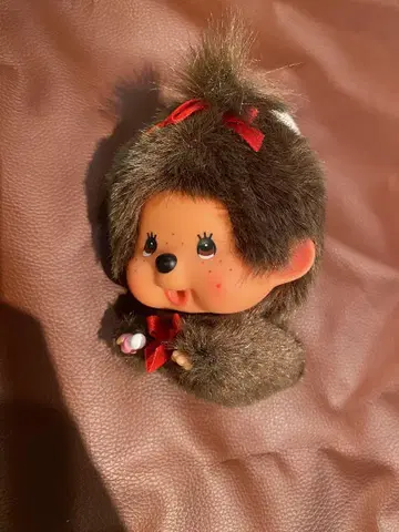 몽치치 여아 빅 페이스 빅 헤드 큰 머리 큰 얼굴 봉제 인형 키링