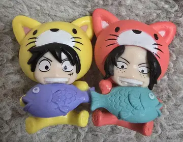 원피스 냥피스 마스코트 루피 에이스