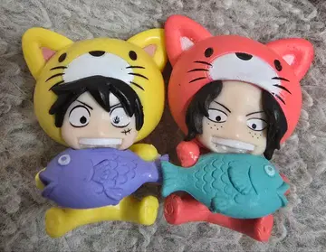 원피스 냥피스 마스코트 루피 에이스