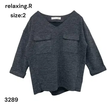 relaxing.R 릴랙싱아르 셔츠 상의 2 멋스러운