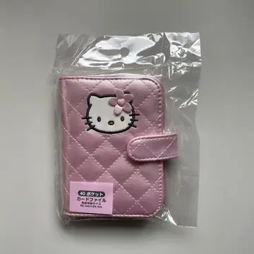 [Sanrio] 미니 퀼트 카드 케이스 (헬로키티)