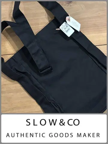 [ 재입고 / 특가 ] SLOW&CO 블랙 숄더백 대용량