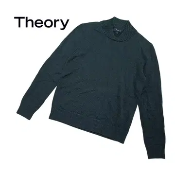 [ 새상품급 ] 현행 택 Theory 니트 다크 그린 S 사이즈