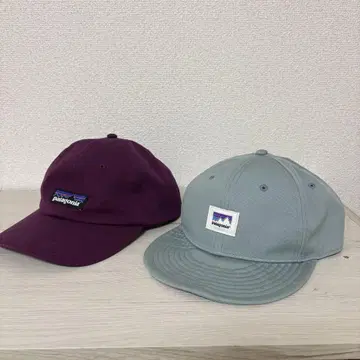 [ 세트 판매 ] Patagonia 퍼플&라이트 블루 캡