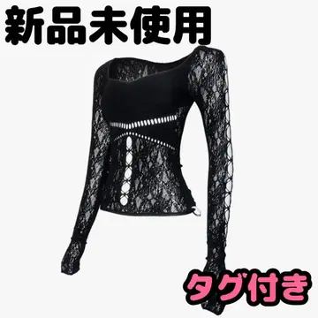 새상품 THEREDTHREAD ruched sculpt body lace