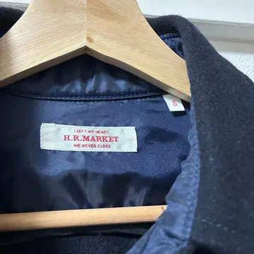 H.R.MARKET 네이비 포켓 부착 셔츠 자켓 사이즈 3