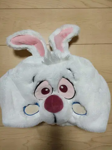 [컨디션 최상] 이상한 나라의 앨리스 화이트 토끼 팬캡