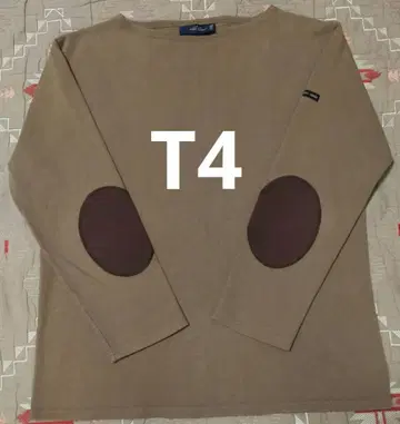 고품질 세인트 제임스 엘르 패치 브라운 베이지 t4 M