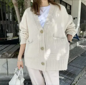selectshop-K OversizepocketcardiganIvory