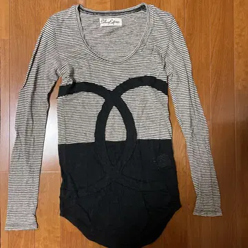 SHARE SPIRIT 스트라이프 긴팔 T셔츠