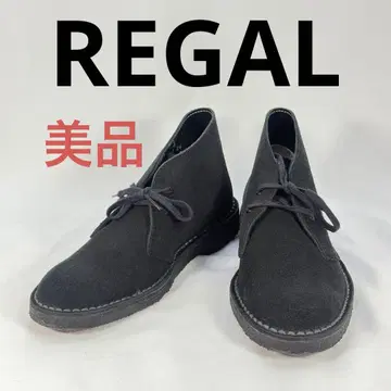 리걸 처카 부츠 디저트 부츠 스웨이드 블랙 24cm