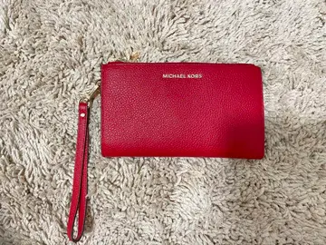 MICHAEL KORS 레드 장지갑