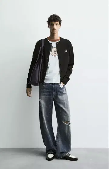 HarryLambertforZara x Disney 미키 가디건 S