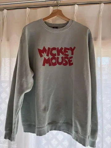 [ 저널 스탠다드 ] 미키마우스 맨투맨 그레이 L