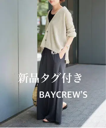 BAYCREW'S 페이퍼얀 가디건 베이지