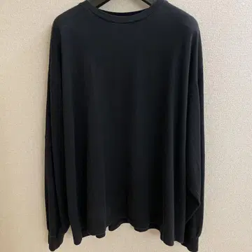 graphpaper L/S Oversized Tee Black