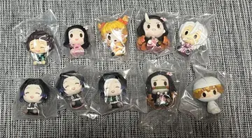 귀멸의 칼날 제일복권 쵸코놋코 피규어 9체 세트