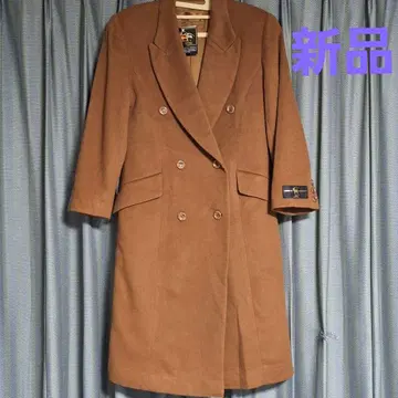 [새상품] 캐시미어 100% 정가 45만원 롱 코트 여성용 M 더블