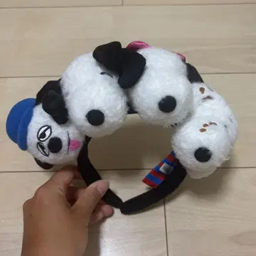 스누피 캐릭터 머리띠