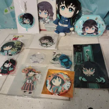 귀멸의 칼날 퍼펫 봉제 인형 토키토 무이치로 마스코트 모음 키링