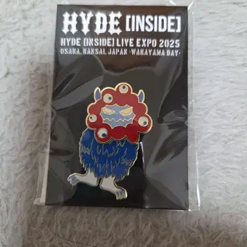 HYDE [INSIDE] LIVE EXPO 2025 핀 배지