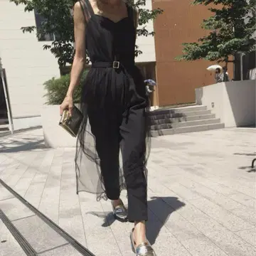 아메리 빈티지 FLUTTER 올인원 결혼식 경사 드레스