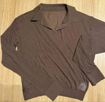 에트레토쿄 시어 폴로 니트 풀오버