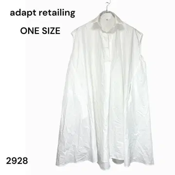 adapt retailing 튜닉 원피스 슬리브리스 ONE