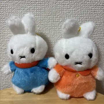 miffy 미피 마스코트/볼체인 포함 키링 2체 세트 1