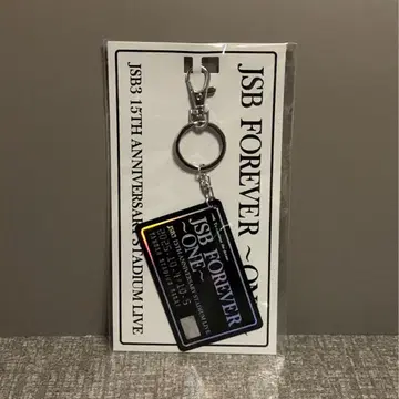 3 JSB FOREVER ONE 회장 한정판 카드 키링
