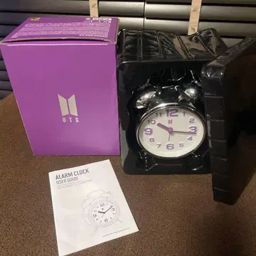 BTS 알람 시계 MERCH BOX