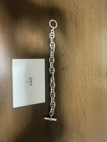 OVY Silver Anchor Chain Bracelet