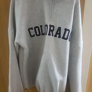 COLORADO 하프 지퍼 트레이닝복 그레이