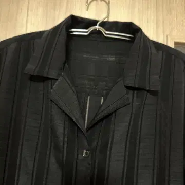 BLACK BY MOUSSY 반팔 셔츠 스트라이프