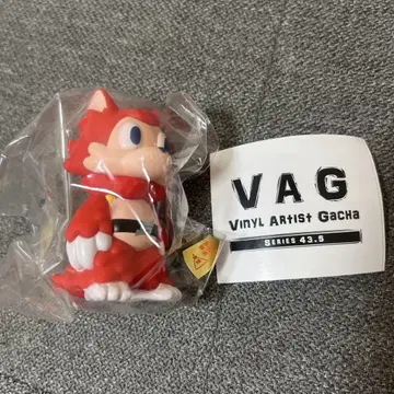 새상품 오오카미군 소프트 비닐 VAG 고레인저 빨간색 레드 아카레인저