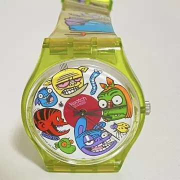 SWATCH Gorillaz 1996년 JAMIE HEWLETT 콜라보