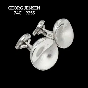 GEORG JENSEN 커프스링크 74C 925S