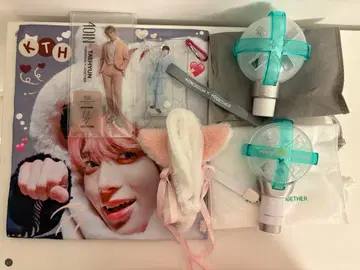 TXT 모아봉 응원봉 강 태현 응원봉 커버 아크릴 스탠드 슬로건