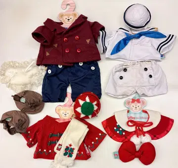 더피 셰리메이 코스튬 일괄 봉제 인형 의상 옷 갈아입기