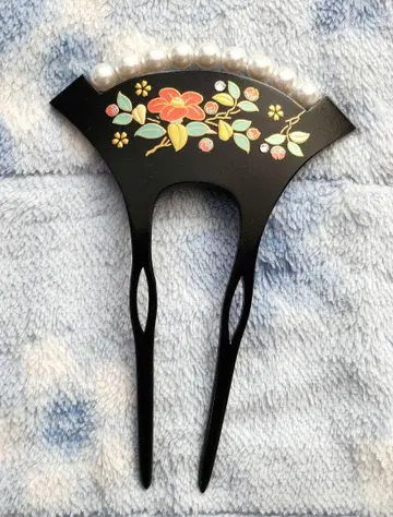 펄 헤어콤 [ 동백 ]