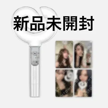 미개봉 새상품 aespa 응원봉 ver.2 트레이딩 카드 4장 포함