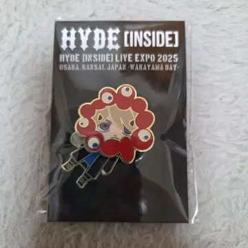 HYDE [INSIDE] LIVE EXPO 2025 핀 배지