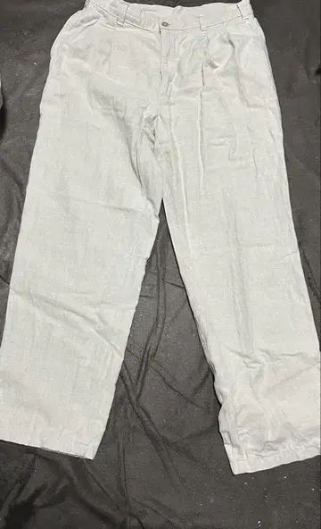 미국산 Dockers 90년대 린넨 2턱 치노 팬츠 새상품급