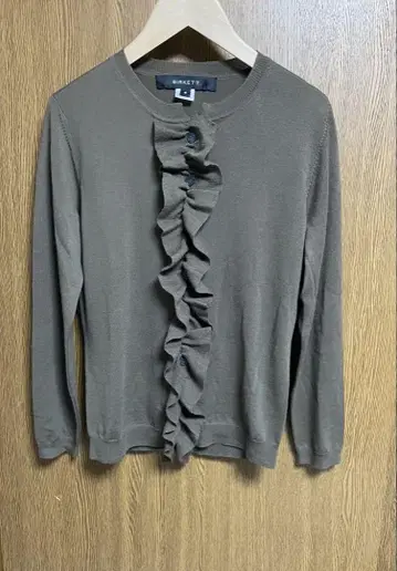 미사용 루카 구매 BIRKETT 프릴 가디건
