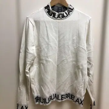 1PIU1UGUALE3 화이트 긴팔 티셔츠