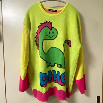galaxxxy dino 스웨터