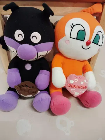 짤랑이와 세균맨 봉제 인형 세트