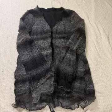 PERVERZE Double Mohair Narrow Cardigan