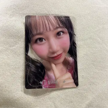 마츠모토 카렌 클리어 트레이딩 카드 FRUITS ZIPPER