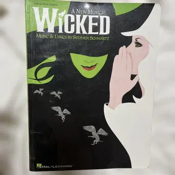 Wicked 위키드 뮤지컬 악보집